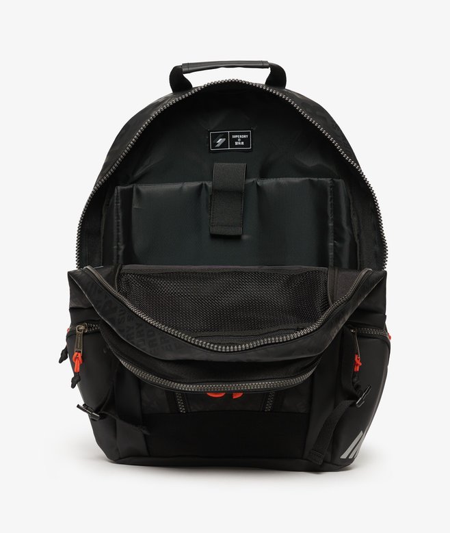 superdry Mochila de lona con estampado integral Oferta exclusiva