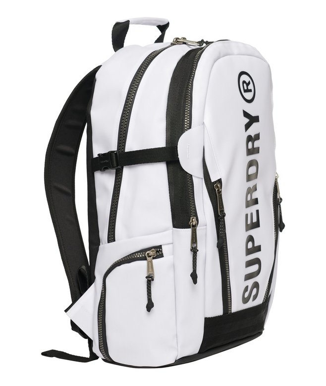 superdry Mochila de lona Devoluciones gratuitas