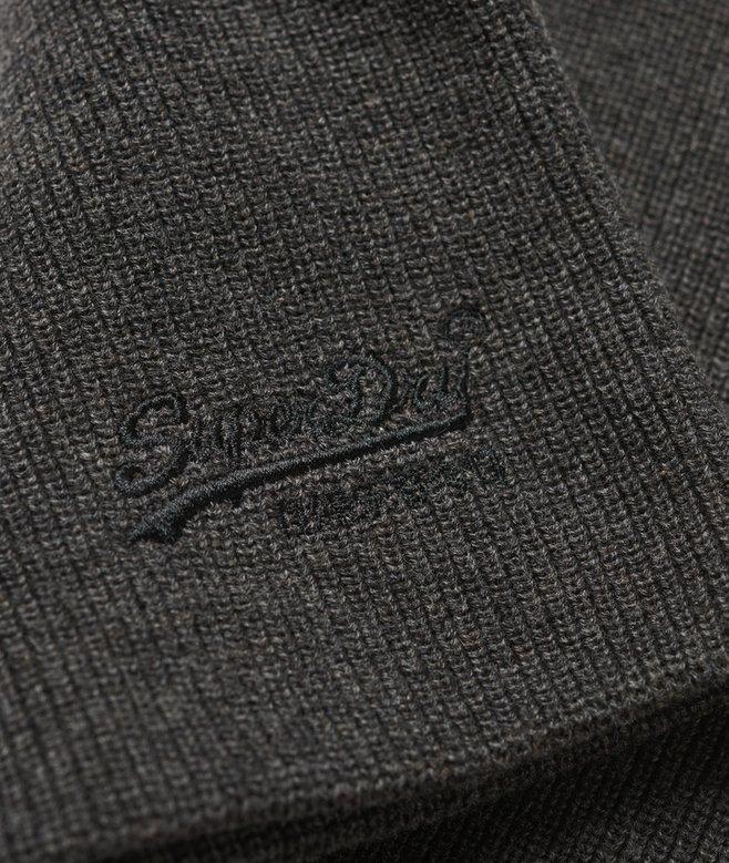 superdry Gorro de punto con logotipo Essential Rebajas