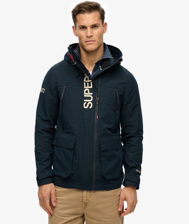 superdry Chaqueta cortavientos con capucha y bordado Ultimate Los más vendidos
