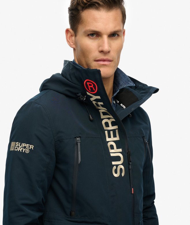 superdry Chaqueta cortavientos con capucha y bordado Ultimate Los más vendidos