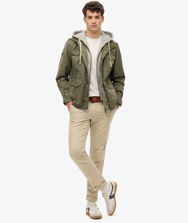 superdry Cazadora con capucha Rookie Field Descuento