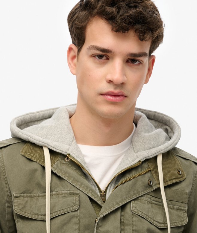 superdry Cazadora con capucha Rookie Field Descuento