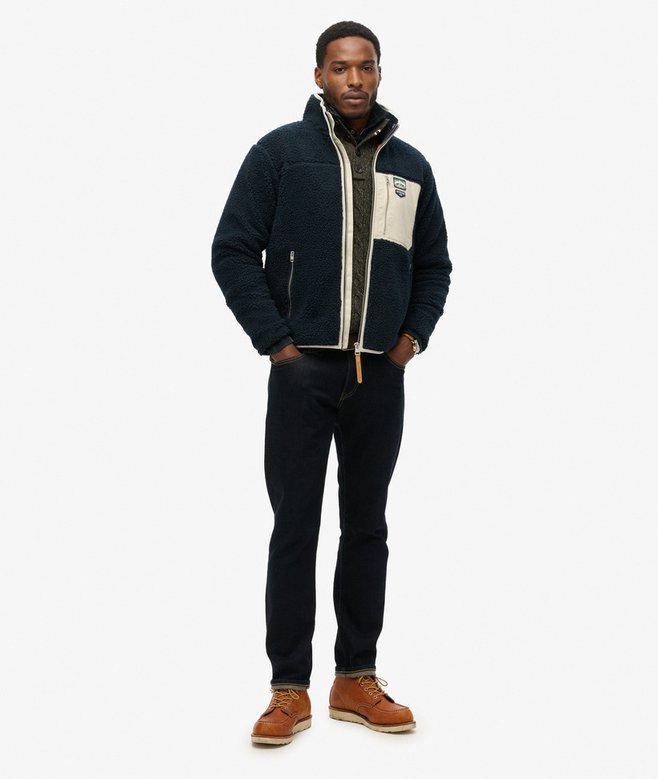 superdry Forro polar con cremallera integral Vintage Retro Tienda