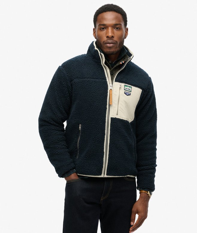superdry Forro polar con cremallera integral Vintage Retro Tienda