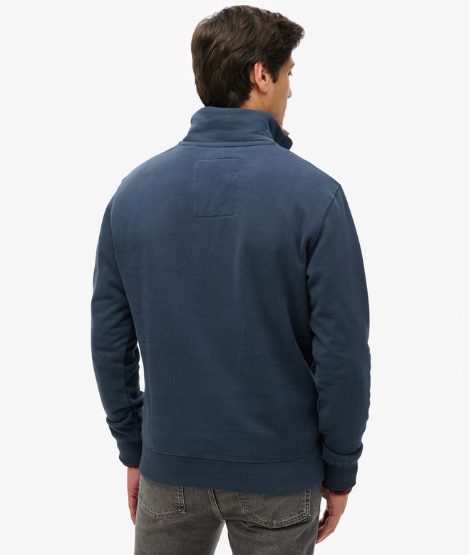 superdry Sudadera con cuello panadero con logotipo Essential Tienda
