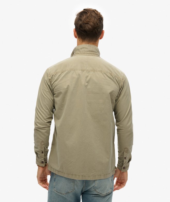 superdry Camisa de manga larga militar Oferta especial