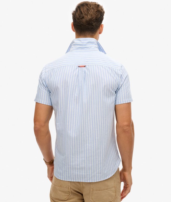 superdry Camisa Oxford de manga corta Precio de fábrica