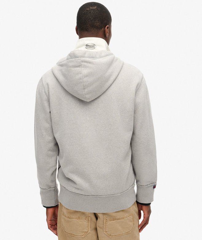 superdry Sudadera con capucha y cremallera Vintage Athletic Solo hoy