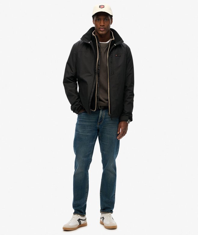 superdry Chaqueta cortavientos con logotipo sin capucha Promoción trimestral