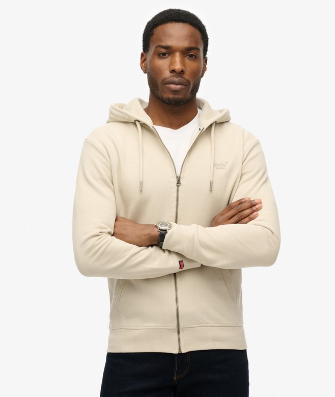 superdry Sudadera con capucha cremallera y logotipo Essential Solo queda un día