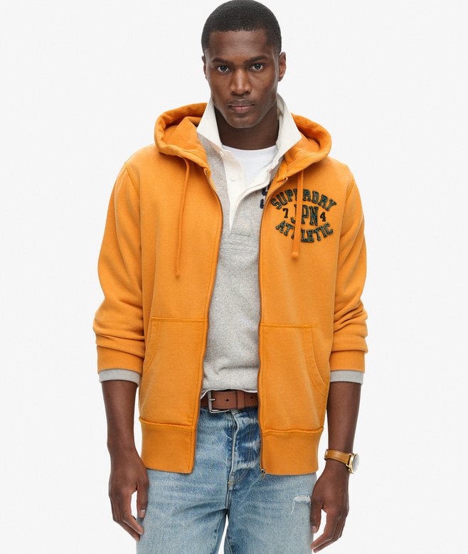superdry Sudadera con capucha y cremallera Vintage Athletic