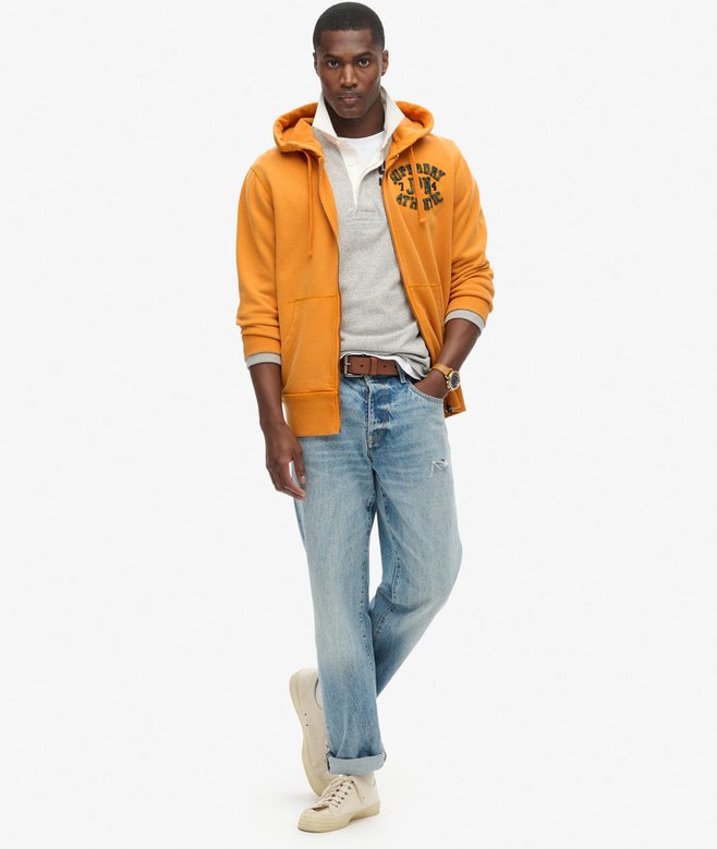 superdry Sudadera con capucha y cremallera Vintage Athletic Superdescuento