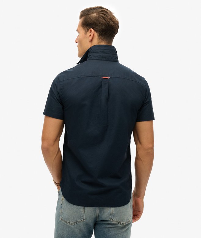superdry Camisa Oxford de manga corta Envío internacional gratuito