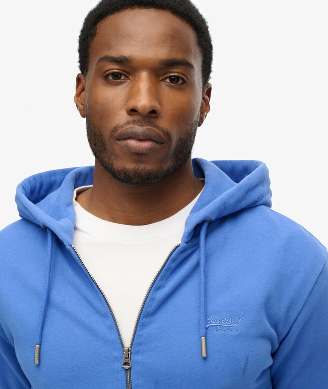 superdry Sudadera con capucha cremallera y logotipo Essential Limitado a 3 días