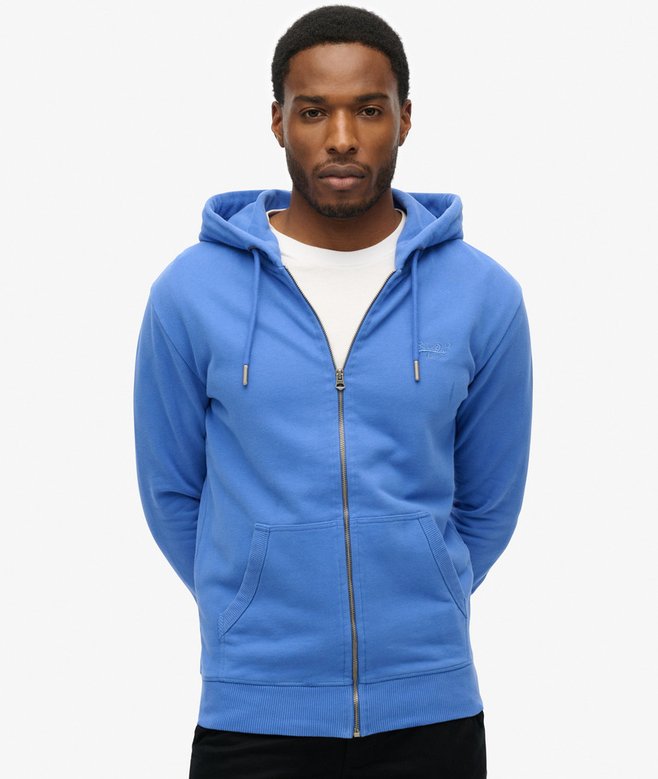 superdry Sudadera con capucha cremallera y logotipo Essential Limitado a 3 días