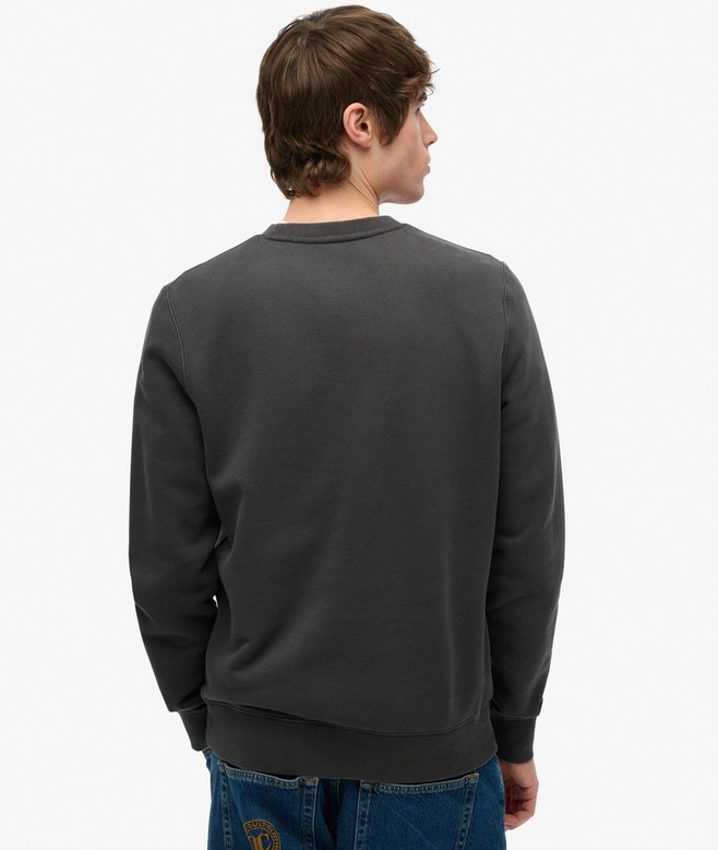 superdry Sudadera con cuello redondo con micrologotipo Ahorra y exporta