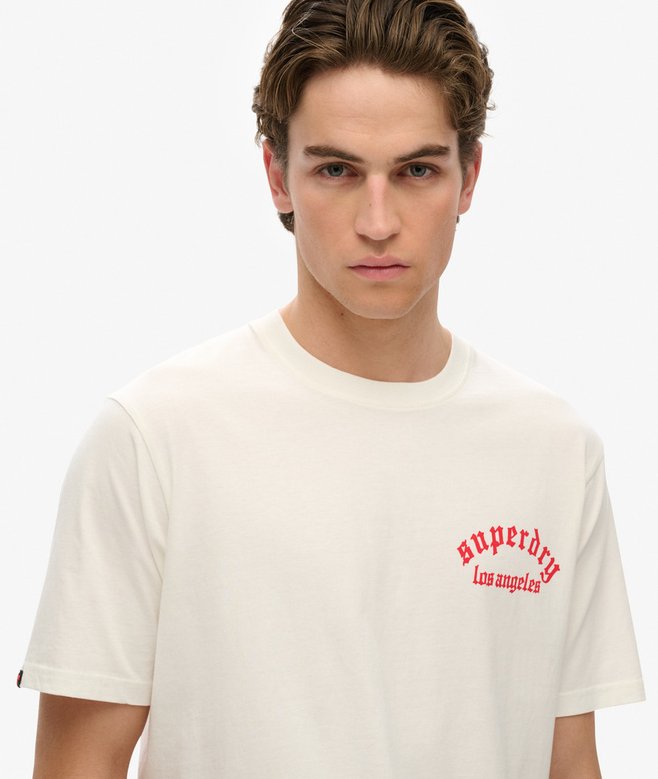 superdry Camiseta de corte holgado y manga corta Neo Trad Tattoo Libre de impuestos