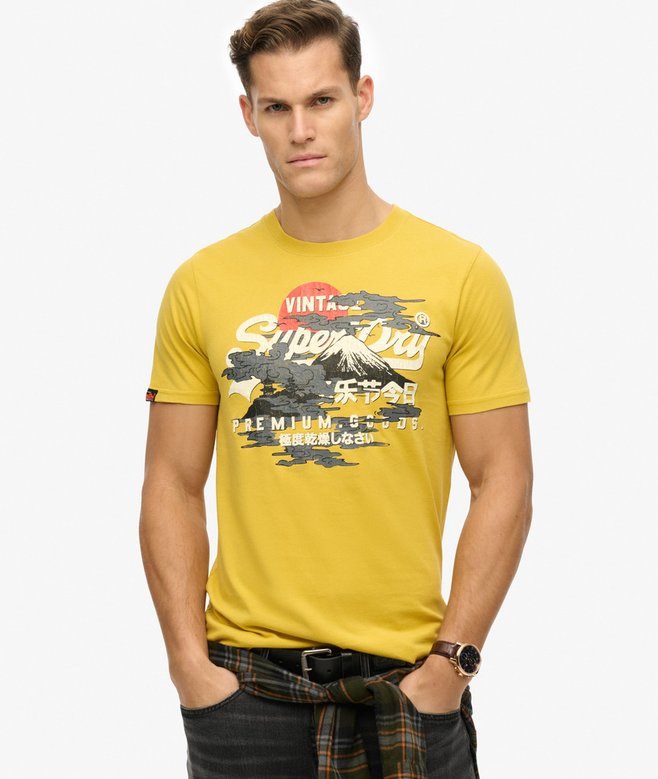 superdry Camiseta de corte relajado con logotipo Vintage Tokyo