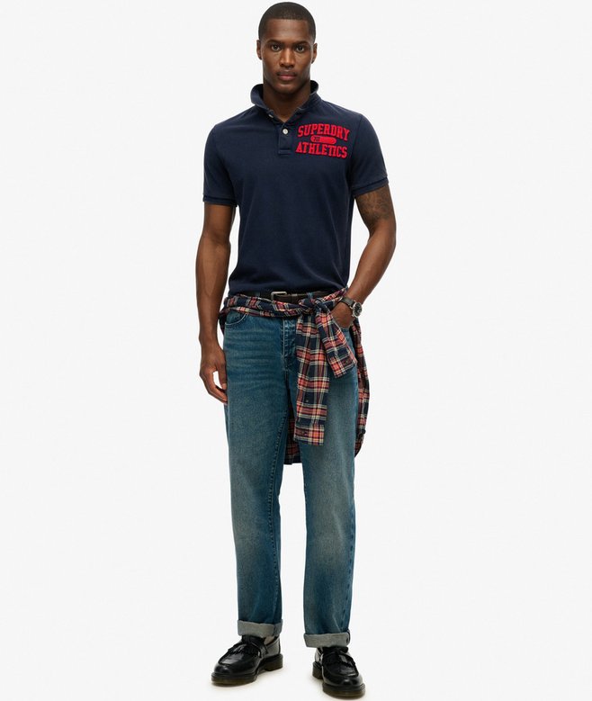 superdry Polo Vintage Athletic Descuento por venta flash