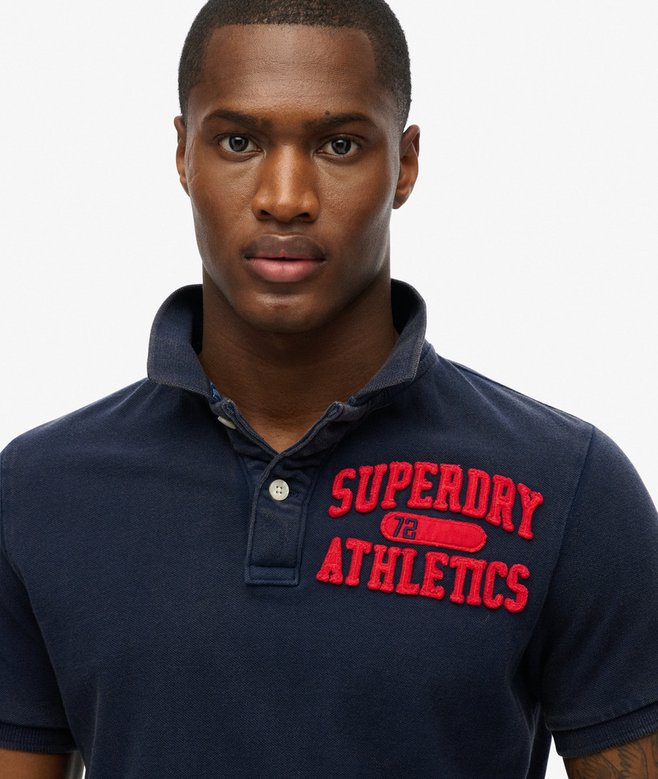 superdry Polo Vintage Athletic Descuento por venta flash