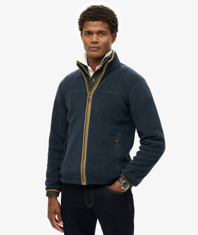 superdry Forro polar con cremallera integral Estate