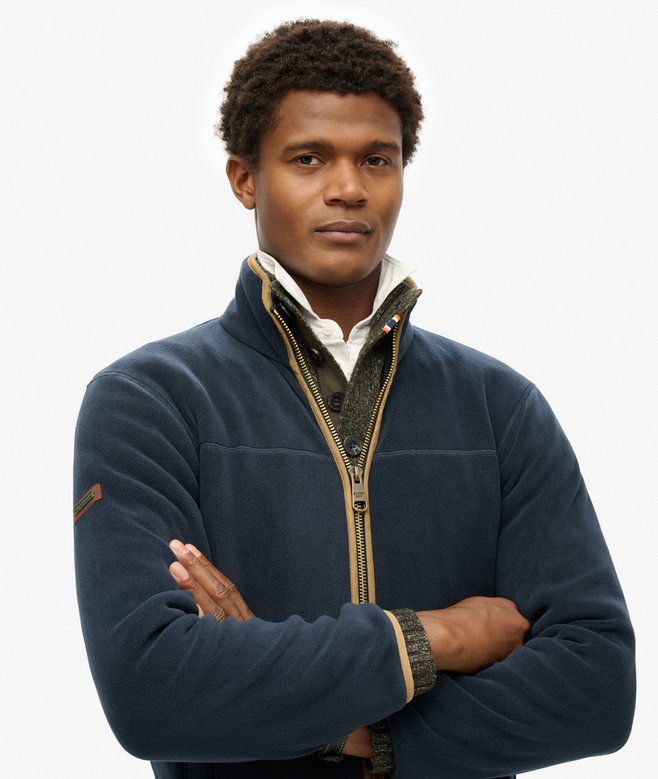 superdry Forro polar con cremallera integral Estate Grandes ahorros