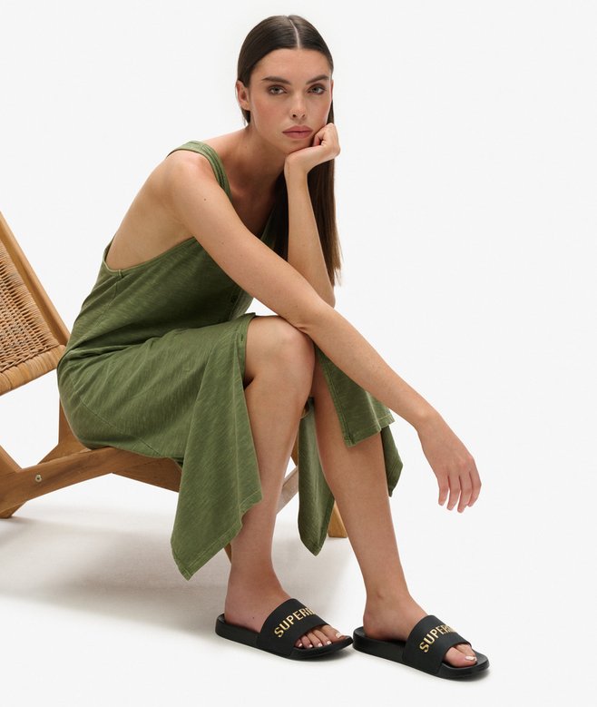 superdry Chanclas de piscina veganas con logo Los más vendidos