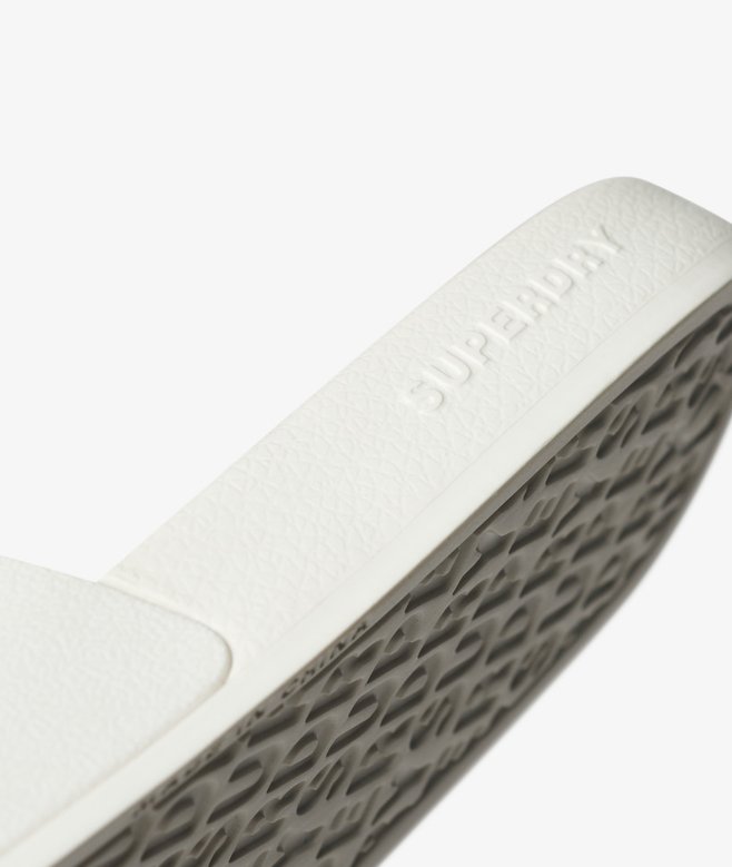 superdry Chanclas de piscina veganas con logo Tienda