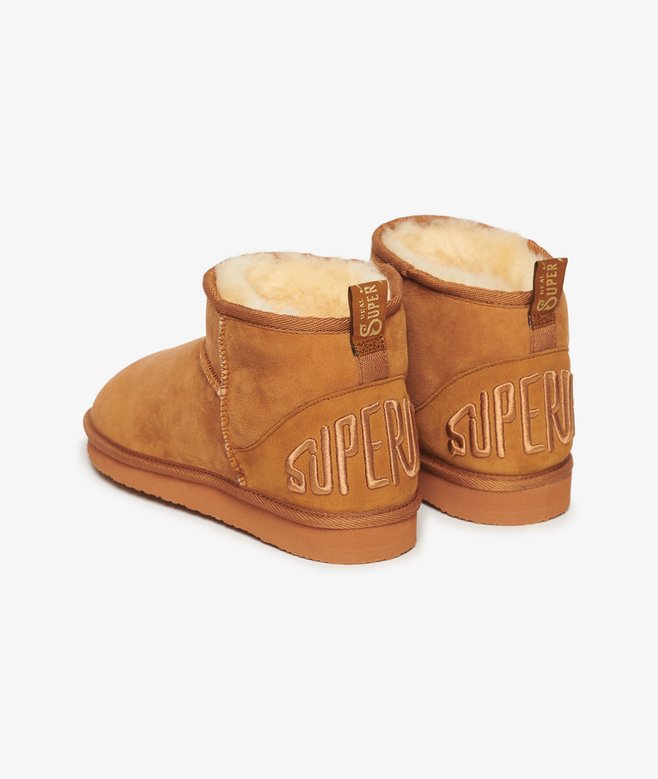 superdry Minibotas de ante con borreguillo Últimos 3 días