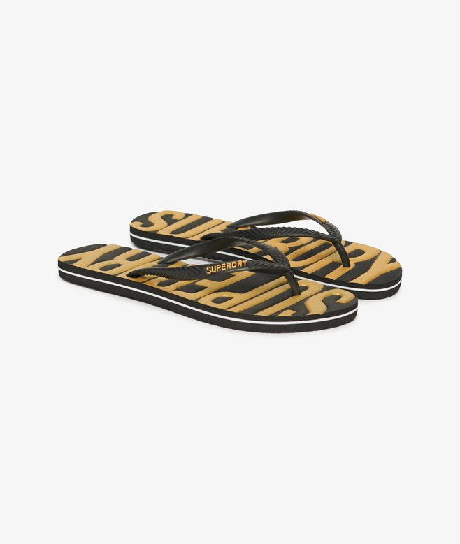 superdry Chanclas veganas con logotipo Vintage Logo Promoción por tiempo limitado