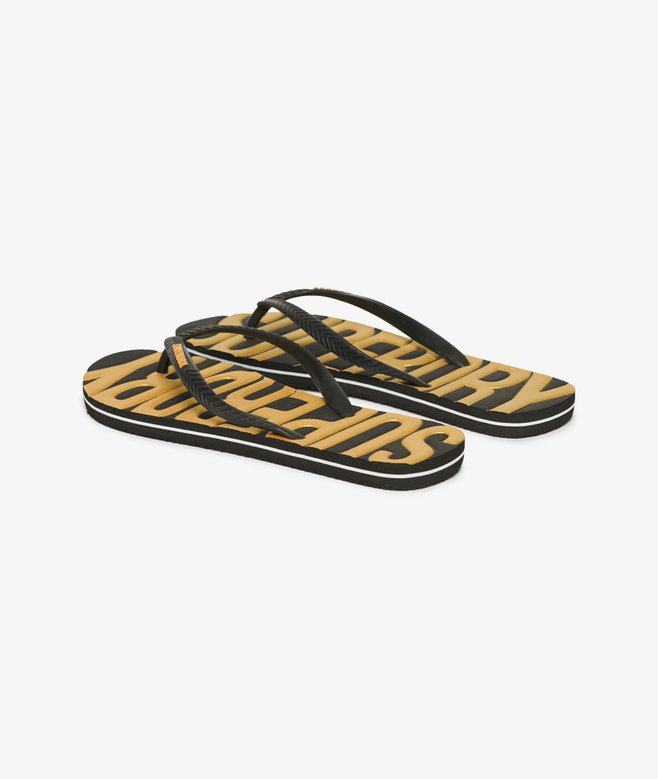 superdry Chanclas veganas con logotipo Vintage Logo Promoción por tiempo limitado