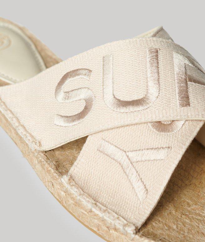 superdry Chanclas de tiras cruzadas estilo alpargata Solo hoy