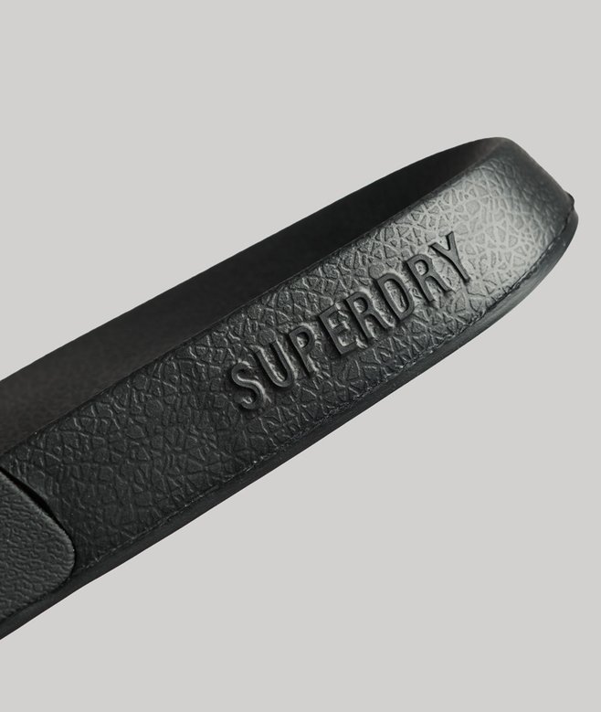 superdry Chanclas de piscina con logotipo CODE Tienda de fábrica