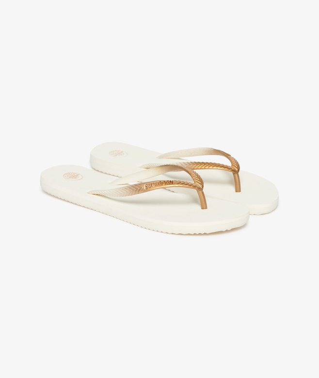 superdry Chanclas metalizadas Core
