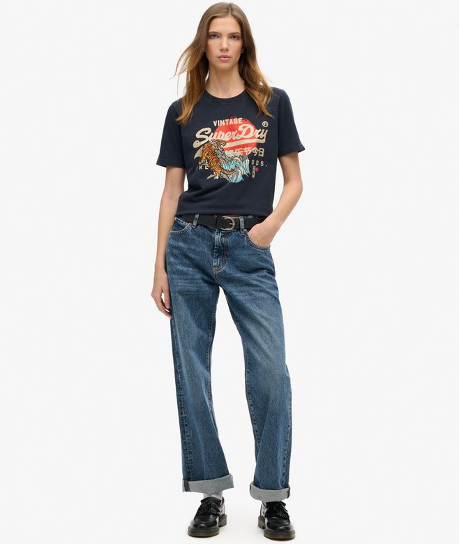 superdry Camiseta de corte relajado Tokyo Rebajas de fin de temporada