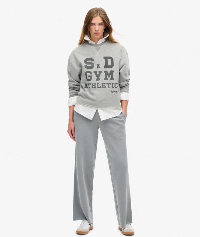 superdry Sudadera de corte holgado y cuello redondo Athletic Essentials En línea