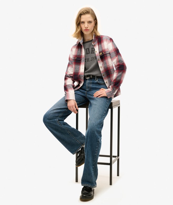 superdry Top ajustado de canalé y manga larga Athletic Essentials Venta caliente