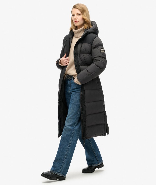 superdry Abrigo largo acolchado Rip-Stop Rebajas de fábrica