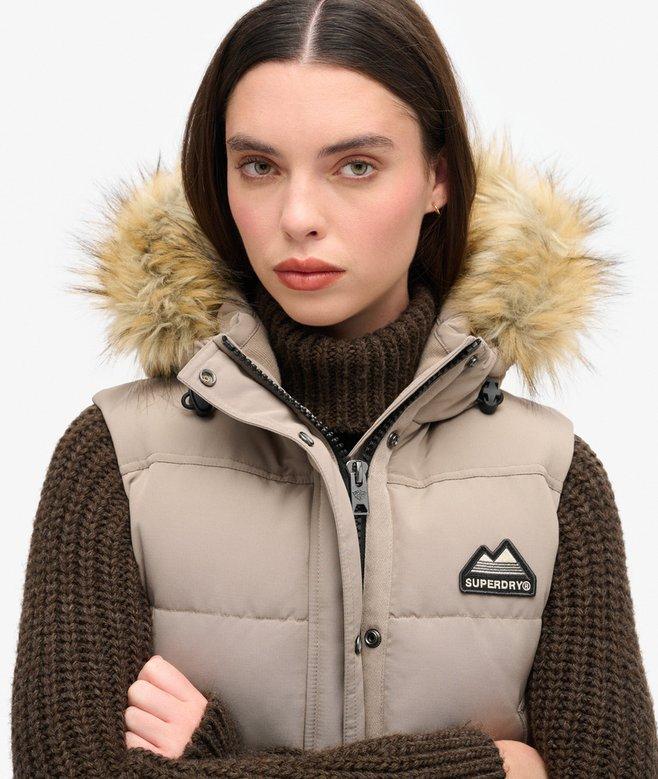 superdry Chaleco de pelo sintético Everest Tienda