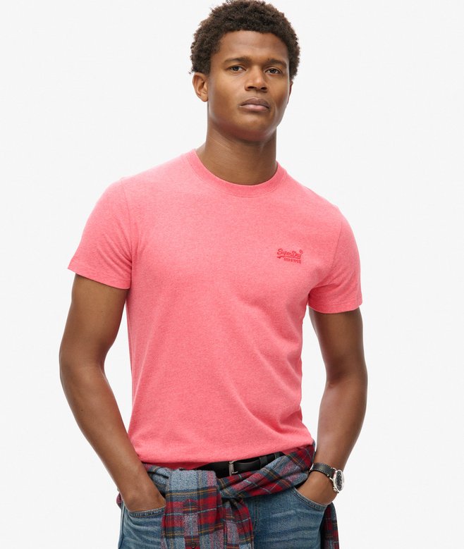 superdry Camiseta de algodón orgánico con logotipo Essential