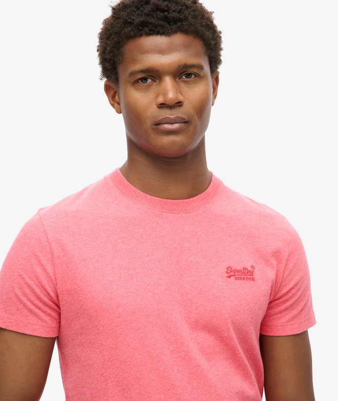 superdry Camiseta de algodón orgánico con logotipo Essential Último día