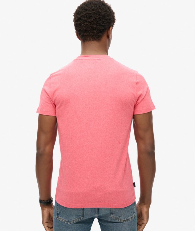 superdry Camiseta de algodón orgánico con logotipo Essential Último día