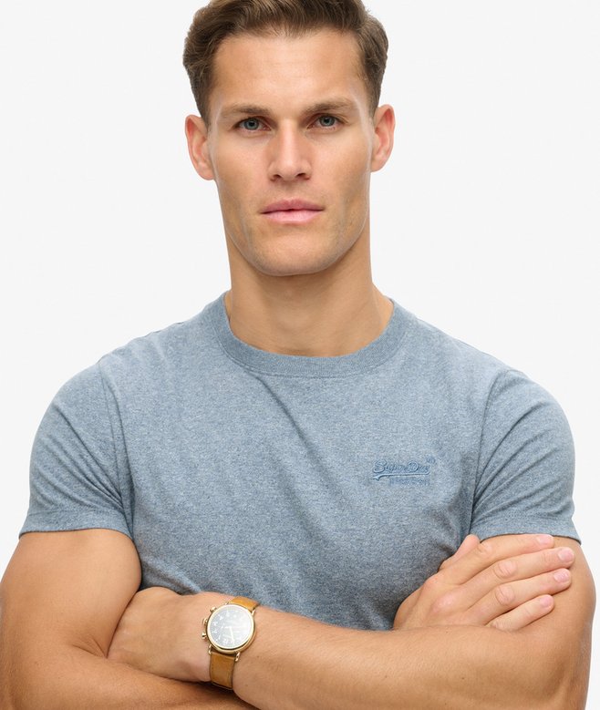 superdry Camiseta de algodón orgánico con logotipo Essential Promoción por tiempo limitado