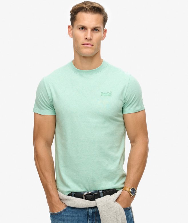 superdry Camiseta de algodón orgánico con logotipo Essential