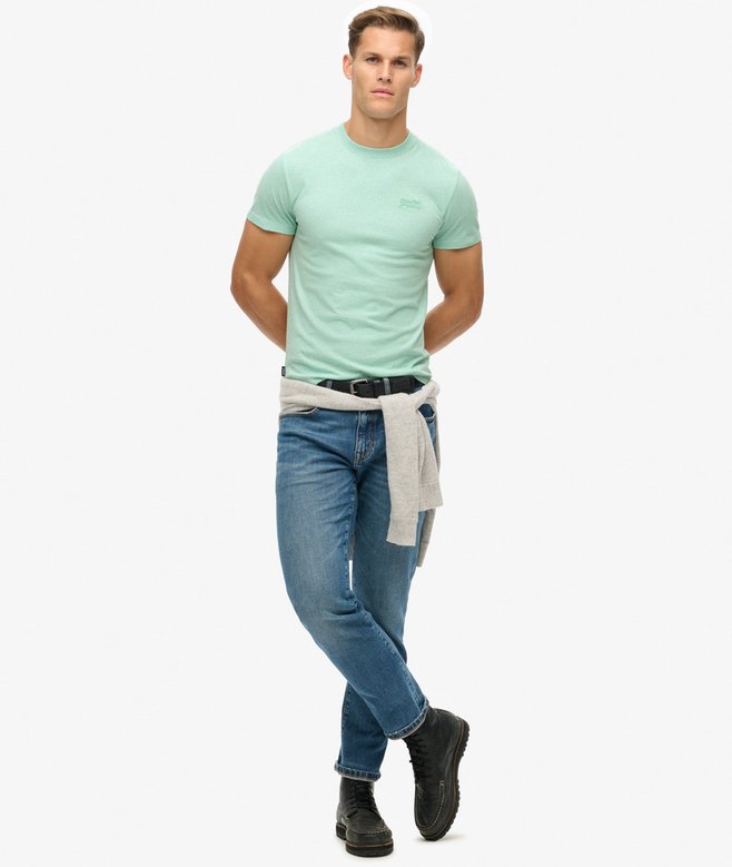 superdry Camiseta de algodón orgánico con logotipo Essential Promoción trimestral