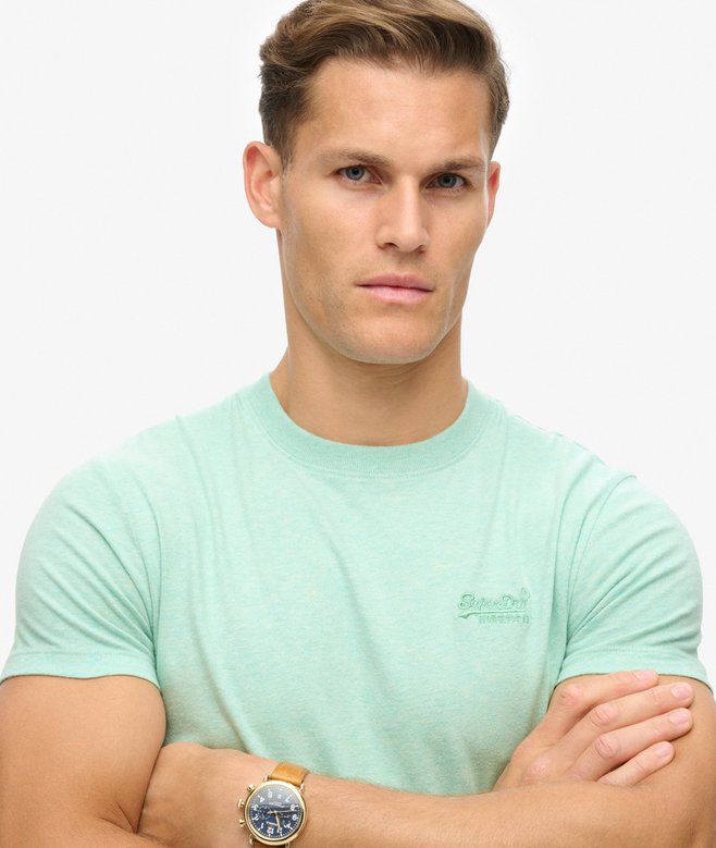 superdry Camiseta de algodón orgánico con logotipo Essential Promoción trimestral