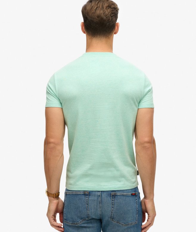 superdry Camiseta de algodón orgánico con logotipo Essential Promoción trimestral