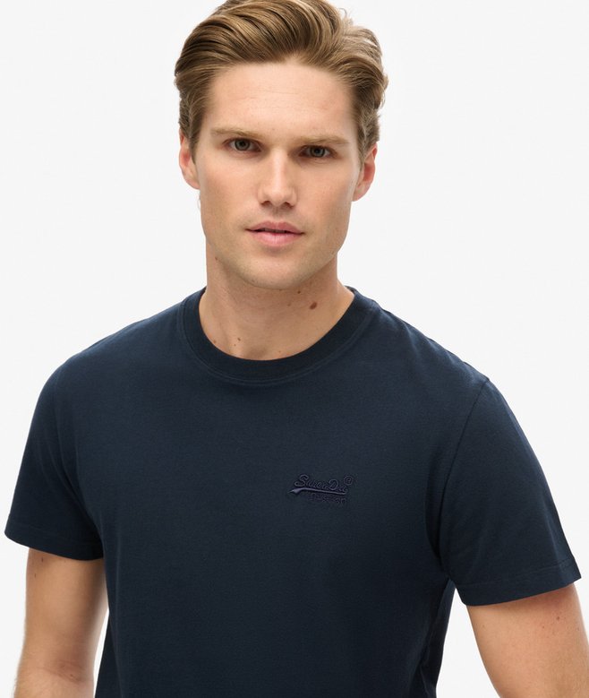 superdry Camiseta de algodón orgánico con logotipo Essential Superdescuento