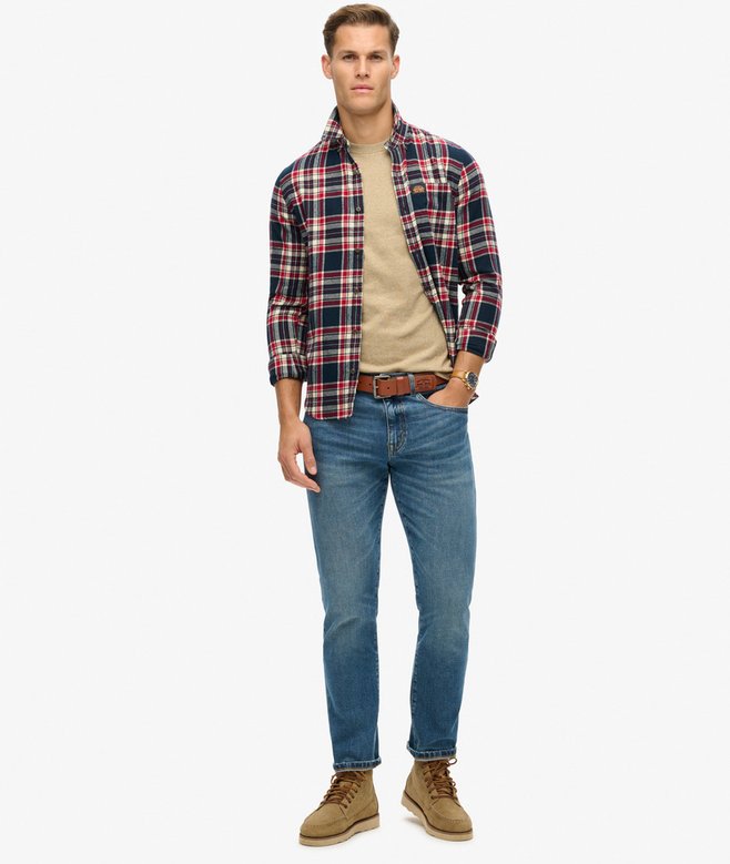 superdry Camiseta de algodón orgánico con logotipo Essential Grandes descuentos